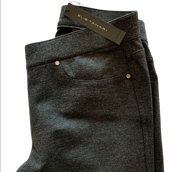 ELIE TAHARI STRETCHY DRESS PANTS - Picture 2 of 7